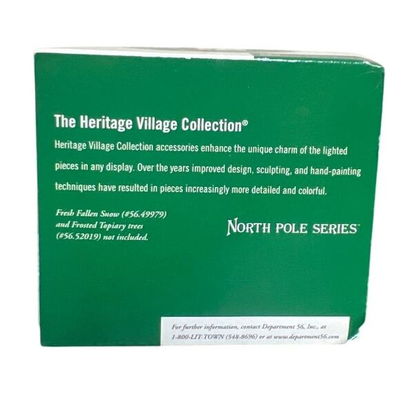 Department 56 North Pole Series Leonardo & Vincent Decoration - Picture 4 of 7